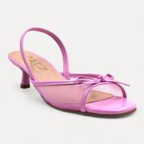 Sandalia Salto Fino Baixo Feminina da zatz