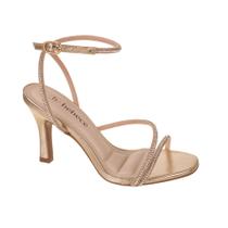Sandalia salto fino com strass bebece - t7539469 -