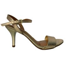 Sandália Salto Fino Vizzano Feminina 627644622968 - Dourado