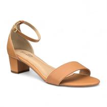 Sandalia Salto Grosso Baixo 5cm Tamanho 41 42 43 Feminina Comfort