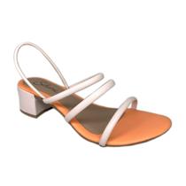 Sandália Salto Grosso Baixo Feminino Salome