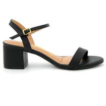 Sandália Salto Grosso Baixo Vizzano Casual 6291.900 Feminina