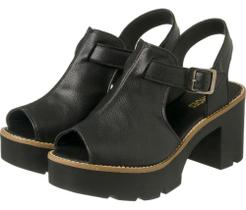 Sandália Salto Grosso Open Boot