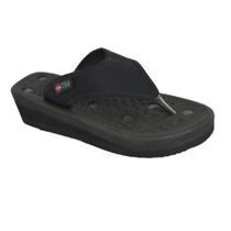 Sandália Salto Magnética Asa Delta A Preto 35 Par - Terumi