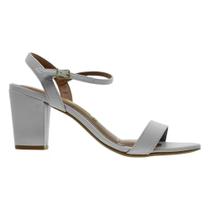 Sandália Salto Médio Feminina Vizzano 6262474 OffWhite Sandália Salto Médio Feminina Vizzano 6262474 OffWhite