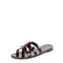 Sandália Sam Edelman Bay Jelly Flat Tartaruga Slip-On Sandália Sam Edelman Bay Jelly Flat Tartaruga Slip-On