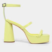 Sandália Santa Lolla Salto Alto Grosso Feminina