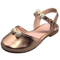 Sandalia Sapatilha Metalizada Suacia Mini 7044.00352