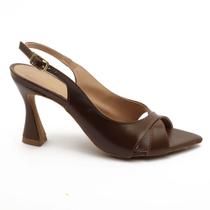Sandália Sapato da Corte Peep Toe Salto Alto Taça Sandália Sapato da Corte Peep Toe Salto Alto Taça