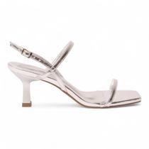 Sandália Sapato de Corte Salto Médio Bico Quadrado