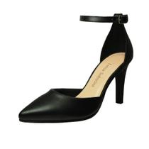 Sandália Scarpin Salto Fino Luiza Sobreira Preto Mod. 1060