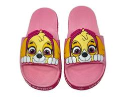 Sandália Slide Chinelo Nuvem Infantil Personagem Patrulha Canina Macio Confortável - Spacemanshoes