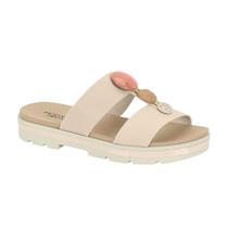Sandália Slide com Pedraria Feminina Modare Sandália Slide com Pedraria Feminina Modare