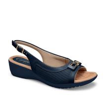 Sandália Slide Feminina Anabela 4 cm Campesí CP152