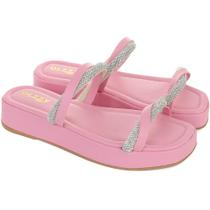 Sandália Slide Flatform Feminino Estilo Moda Conforto OLZZY