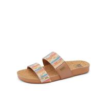 Sandália Slide REEF Cushion Vista Feminina de material vegano 10US Sandália Slide REEF Cushion Vista Feminina de material vegano 10US