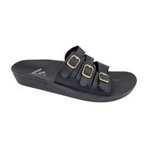 Sandália Slide Tira Tripla Fivela Feminino Orig. Anatomic Sandália Slide Tira Tripla Fivela Feminino Orig. Anatomic