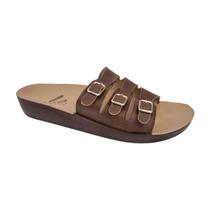 Sandália Slide Tira Tripla Fivela Feminino Orig. Anatomic Sandália Slide Tira Tripla Fivela Feminino Orig. Anatomic