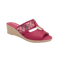 Sandália Slingback Carla Anabela Médio Pitaya Rosa