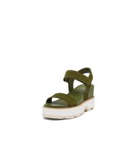 Sandália Sorel Joanie IV Wedge Leather Utility Green Honey