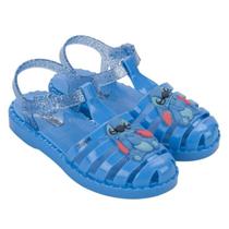 Sandália Stitch Disney Duo Gliter Infantil Original Grendene