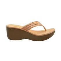 Sandália Tamanco Dijean Salto Anabela Confortável