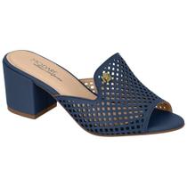 Sandália Tamanco Feminina Vazada Salto Medio Modare 7109475 Sandália Tamanco Feminina Vazada Salto Medio Modare 7109475