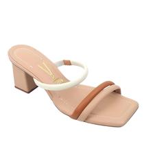 Sandália Tamanco Feminina Vizzano Salto Baixo Grosso 6455108 Sandália Tamanco Feminina Vizzano Salto Baixo Grosso 6455108