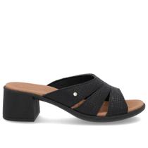 Sandalia Tamanco Feminino Usaflex Salto Bloco