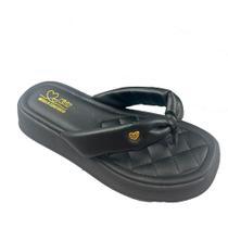 Sandália Tamanco Flat Form Plataforma Feminina Kidy