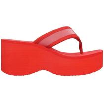 Sandália Tamanco Reef Liv Feminino Vermelho