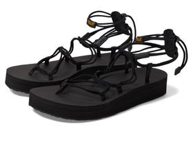 Sandália Teva Midform Infinity Feminina Preta EUA 9