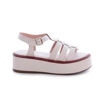 Sandália Tiras Sofia Off White Sandália Tiras Sofia Off White