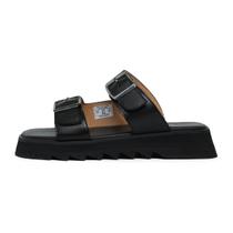 Sandália Tratorada Boho Luxe Jojo Couro Preto Sandália Tratorada Boho Luxe Jojo Couro Preto
