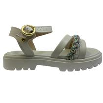 Sandália Tratorada Infantil Molekinha com Strass Meninas 2344128 Sandália Tratorada Infantil Molekinha com Strass Meninas 2344128