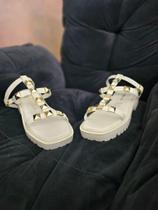 Sandália Tratorada Off White Sandália Tratorada Off White