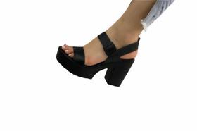 sandalia salto tratorado em Promoção no Magazine Luiza