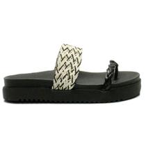 Sandália Tressê Feminina GuGi 901-GG Papete Plataforma Calce Fácil