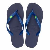 Sandalia Tropical Br Brasil Azul Marinho 41/42