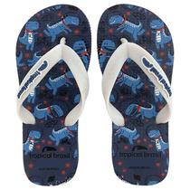 Sandalia Tropical Br Kids Dinossauro Azul 25/26