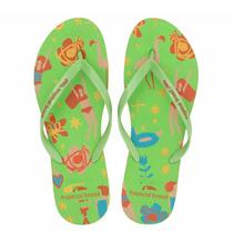 Sandalia Tropical Br Slim Alegria Pistache 35/36