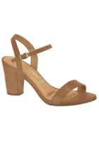 Sandalia unico feminino vizzano 6262.474 6262.474 pelica camel