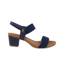 Sandália Usaflex Feminina 8204014 Salto Bloco Conforto e Elegância para o Seu Dia a Dia