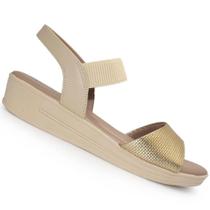 Sandalia Usaflex Plataforma Casual Mm0701 Feminina