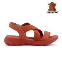 Sandália Usaflex Plataforma Elástico Feminina