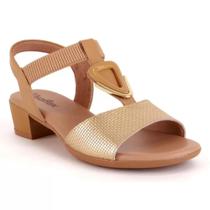 Sandalia usaflex salto bloco mm0801