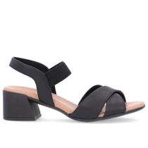 Sandalia usaflex salto bloco ref al2002 feminino