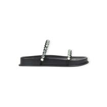 Sandália Uza Flat Chamois Preto-C27AA111M017 - Sandália Uza Flat Chamois Preto-C27AA111M017 -
