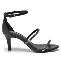 Sandália Via Marte Napa Casual 154-010-01 - Preta Sandália Via Marte Napa Casual 154-010-01 - Preta