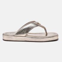 Sandália Via Marte Reflexo Dourado 23-21407-01 - Dourada